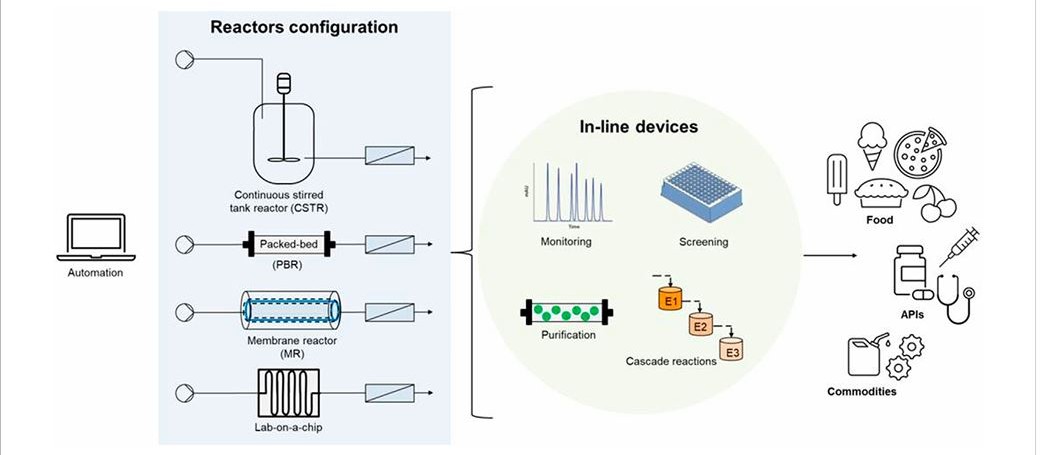 Figure 1: Flow Biocatalysis overview
